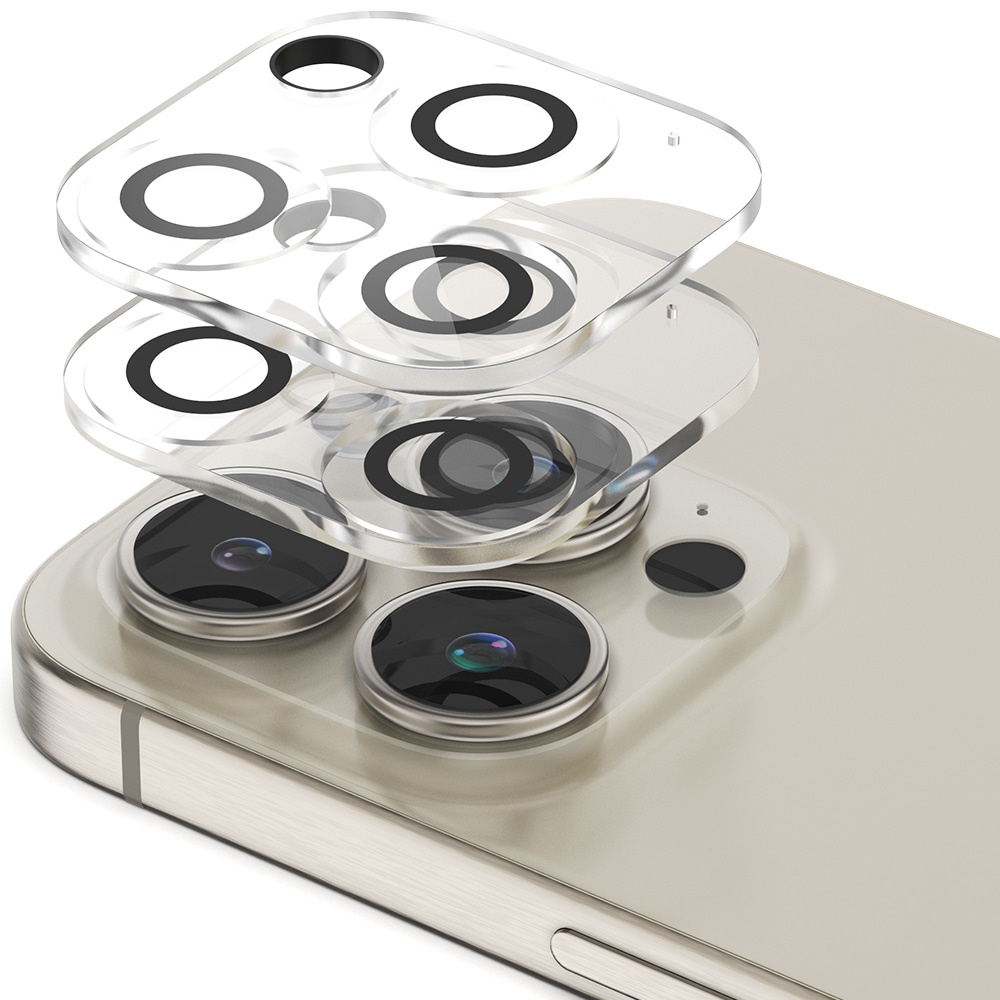 신지모루 아이폰 15 프로 맥스 빛번짐 방지 강화 카메라 강화유리 액정보호필름